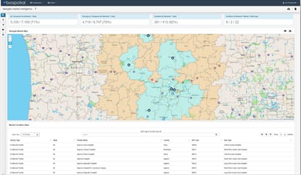 biospatial Navigate location map